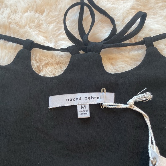 NWT. Naked zebra top. Size medium. - Picture 8 of 10